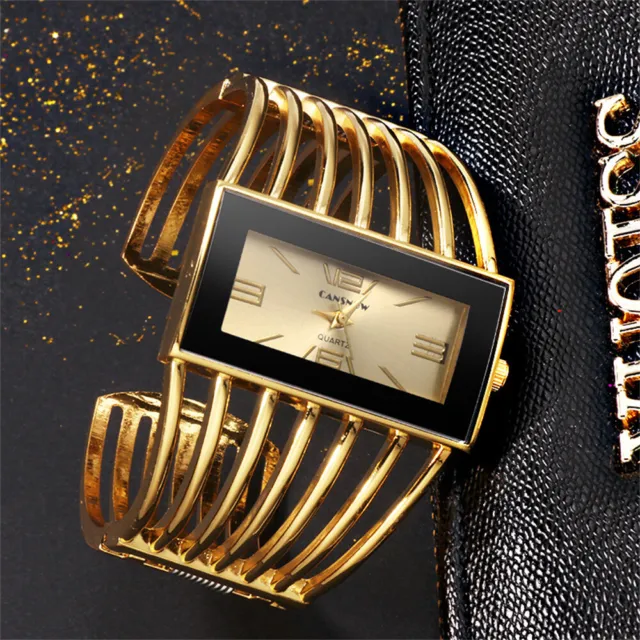 Fashion Women's Ladies Luxury Bracelet Rhinestone Dial Analog Quartz Wrist Watch