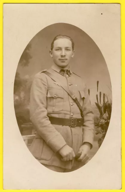 cpa Carte Photo SOLDAT MILITAIRE du 11e Régiment en UNIFORME Militaria Guerre