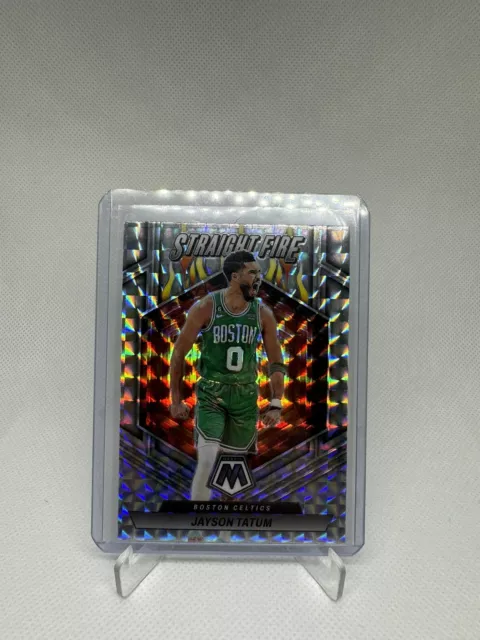 Panini Mosaic 2022-23 Jayson Tatum Straight Fire Insert