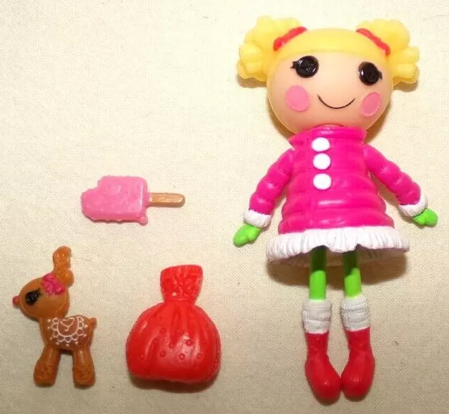 Lalaloopsy Mini Holly Sleighbells Doll and Accessories CUTE