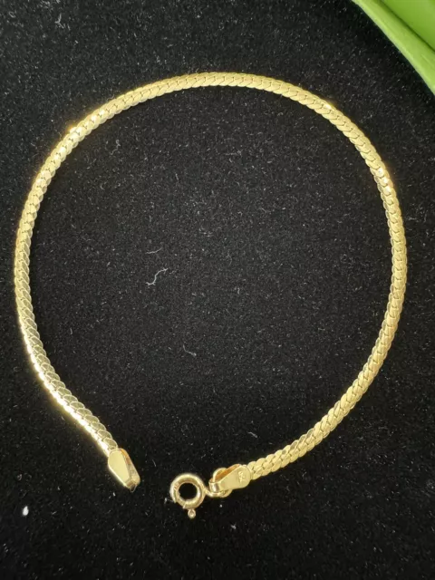Real 18K Gold Bracelet