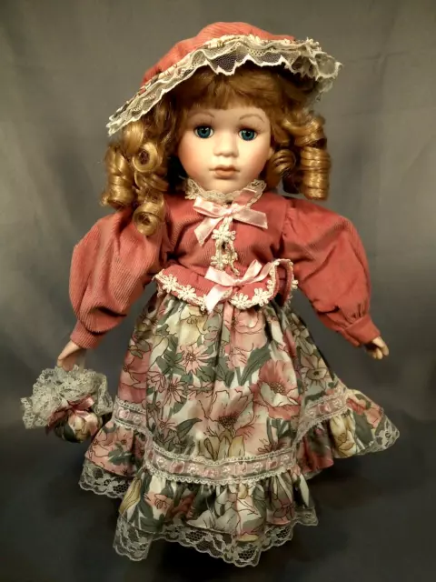 Leonardo Collection Porcelain Doll  16 "-41 cm