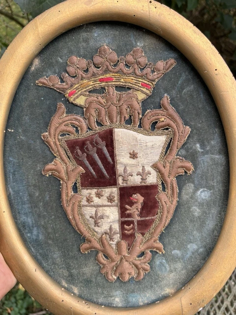 AIGLE EN ACIER blason armoirie héraldique logo EUR 40,00 - FR