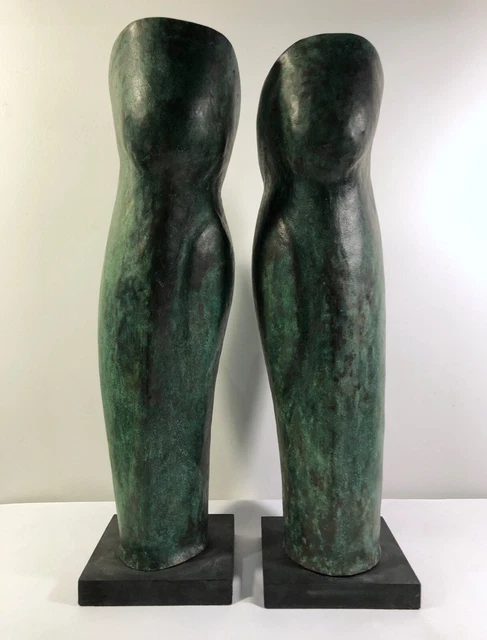 Outstanding Pair of Spartan Bronze Greaves 7th-5th C BCE Guttmann Collection