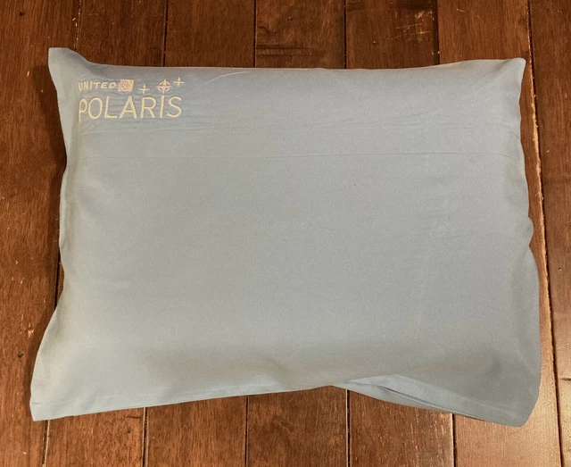 UNITED AIRLINES POLARIS Business First Class Gel Memory Foam Pillow