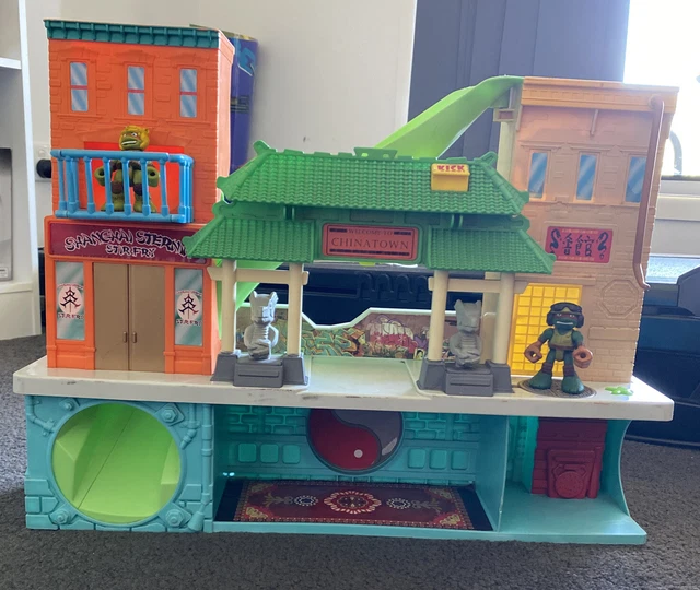 Ninja turtle chinatown top playset