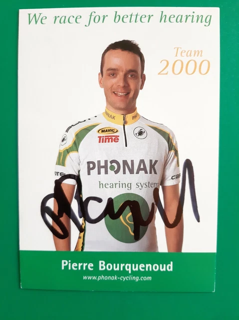 Carte Autographe Ralf Grabsch - Team Telekom - Cyclisme Saison 2002 - Original