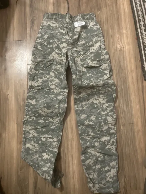 US ARMY MILITARY ACU Digital Camouflage Combat Uniform Pants Small X ...