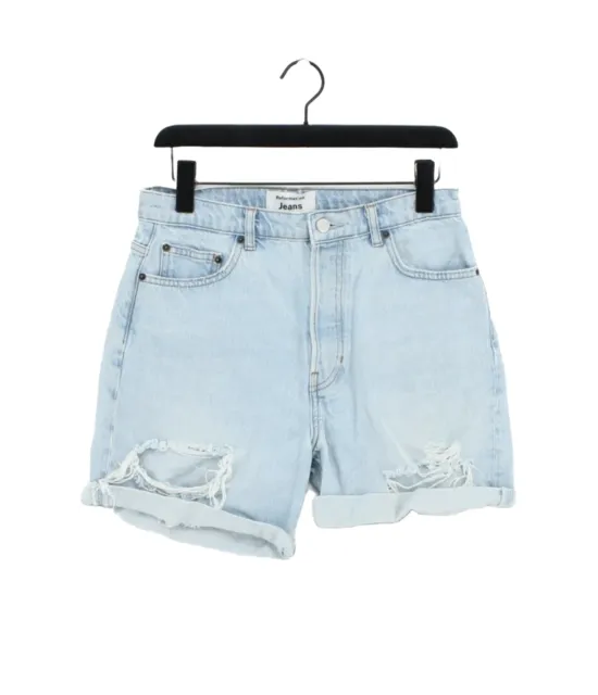 Reformation Jeans High Rise Relaxed Short Tahoe Destroyed Denim Shorts 27”