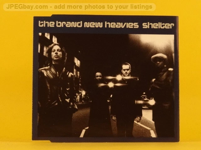 THE BRAND NEW HEAVIES SHELTER (J49) 5 Track CD Single plus Picture