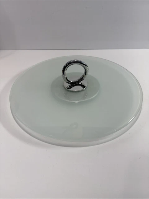 Grand Plat Rond Christofle - Métal Argenté 30cm - Fabriqué En France (1920-1949)