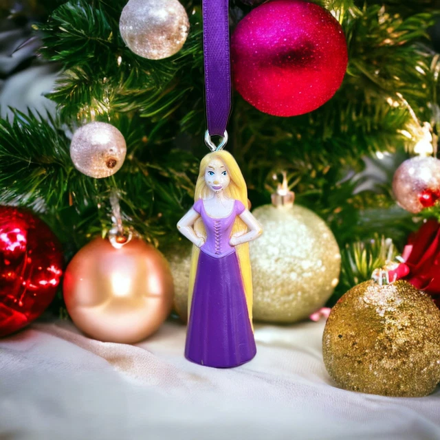 DISNEY TANGLED RAPUNZEL Christmas Tree Decoration Ornament Bauble Toy
