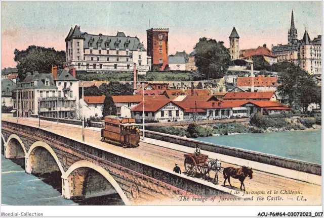 ACUP6-64-0491 - PAU  - Le pont de jurancon et le château