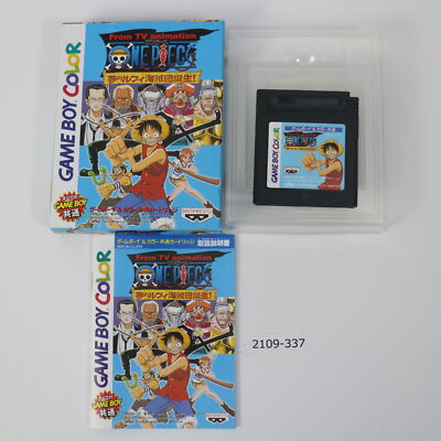 GAMEBOY COLOR GBC One Piece Yume Non Luffy Kaizokudan Tanjou Packaged 643-103m £10.69 - PicClick UK