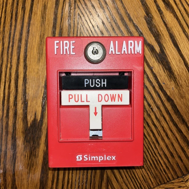 SIMPLEX 4099-9003 DOUBLE Action Addressable Manual Pull Station Free ...
