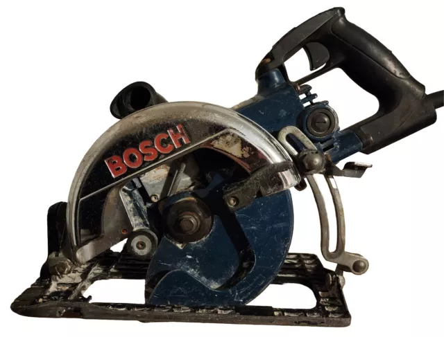 Limited Edition Chrome Bosch 1677C-100 Worm Drive Construction Saw! 4400RPM 2