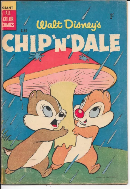 Disney Comic Chip'n'Dale G60 (1956) Australian W.G.  VG/F