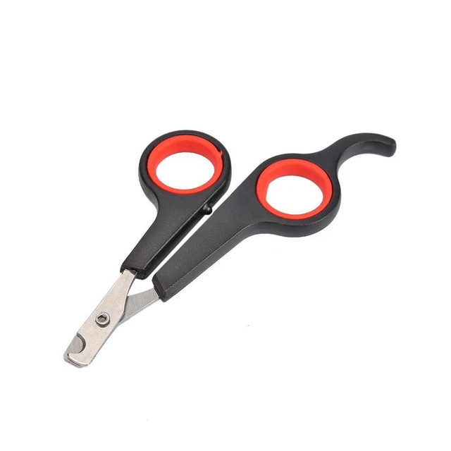 SupportsHelp forbici per unghie, acciaio inox, per cani e gatti, nero -de