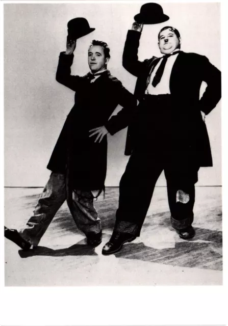 Laurel and Hardy Postcard