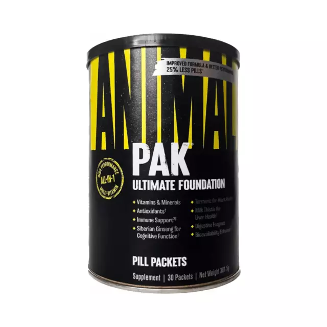 Universal Nutrition Animal Pak - Complexe de vitamines et minéraux