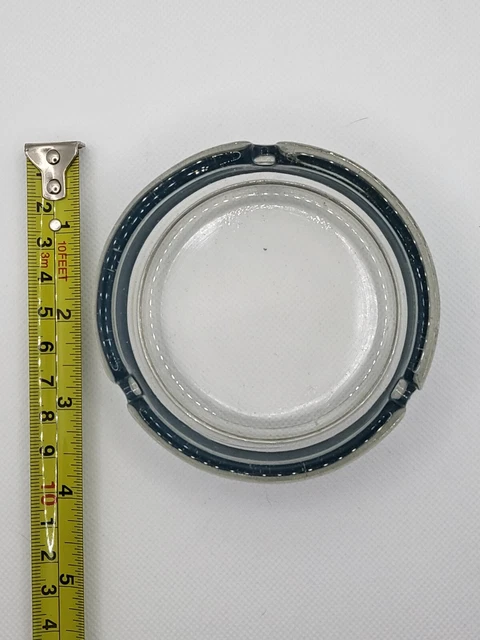 Vintage Ashtray - Tropicana Clear Glass
