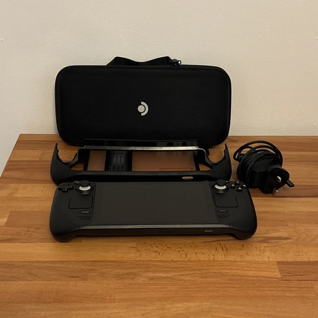 VALVE STEAM DECK 1TB SSD (64GB Upgraded) Handheld System Black £324.