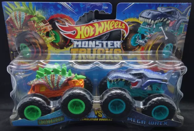 Hot Wheels - 2022 Monster Trucks Live 7/8 Mega Wrex 31/75 (BBHHG75) 