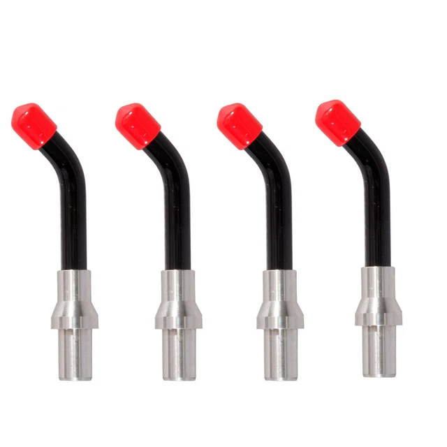 4x Dental Optical Fiber Guide Rod glass Tip For LED Curing Lamp Light 8mm D2