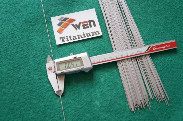 1mm Titanium 6al-4v Wire .039" x 40" Straight Welding bar Grade 5 rod 290pcs
