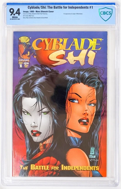 (1995) IMAGE Cyblade/Shi: The Battle for Independents #1 CBCS 9.4 Comic