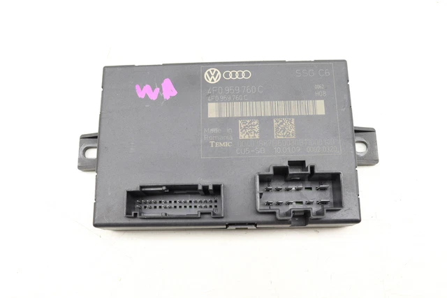 2009-2011 AUDI A6 QUATTRO - Front SEAT Memory Control Module 4F0959760C