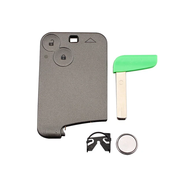 Carte Clé Vierge Électronique - Compatible Renault Laguna 2 / Espace 4 / Vel Satis - Neuf Sous Blister
