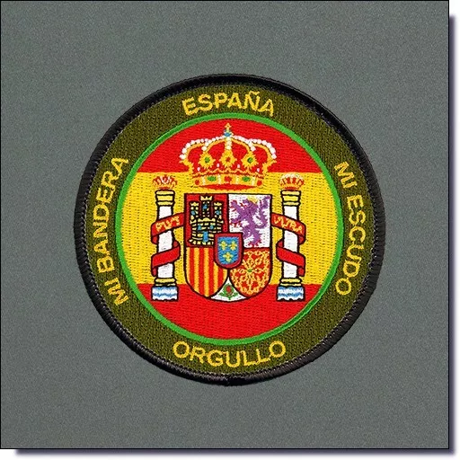 Parche Bordado Bandera España Escudo Ejército Aire Army Spain Spanish Militar