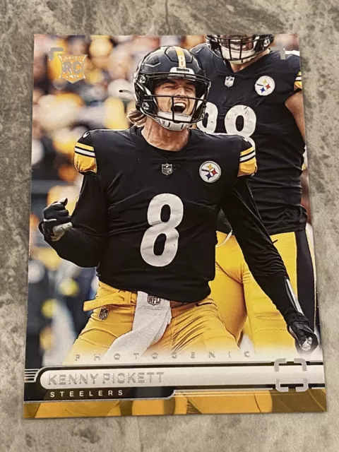 2022 Panini Chronicles Photogenic Football Kenny Pickett Rc Rookie Steelers