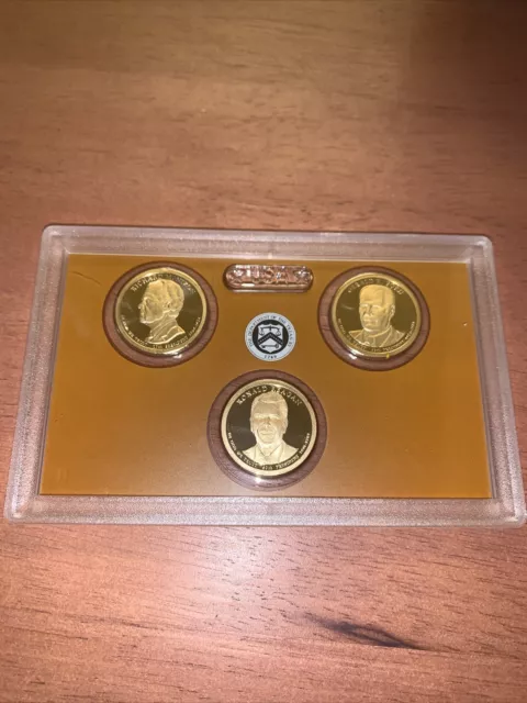 2016 US Mint Presidential $1 Coin Proof Set - No Box Or COA
