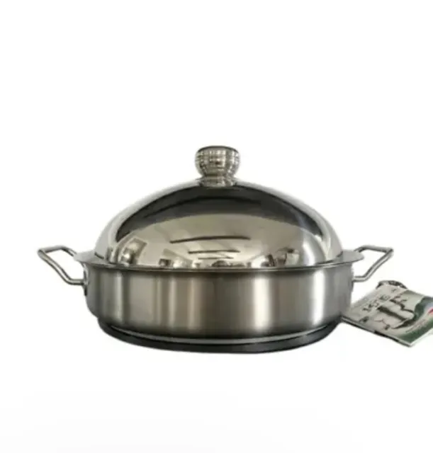 Silga Milano Made in Italy Teknika® Casserole Pan with Lid - 4.5 qt. - Save  30%