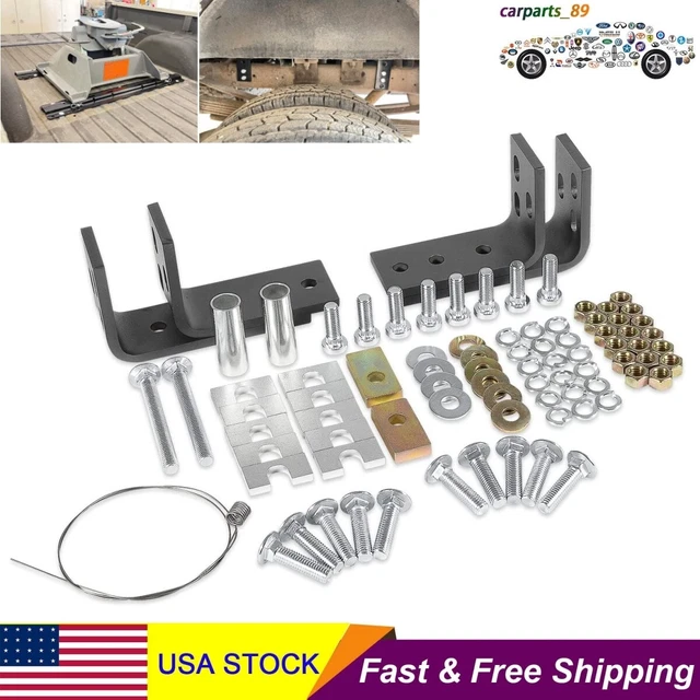 FIFTH WHEEL HITCH Installation Kit With Hardware Brackets For Reese