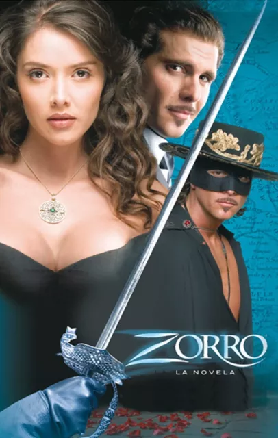 Serie Colombia, "El Zorro:la Espada Y La Rosa", 25 Dvd, 122 Episodes, 2007