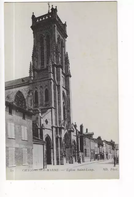 51  Chalons Sur Marne  Eglise Saint Loup