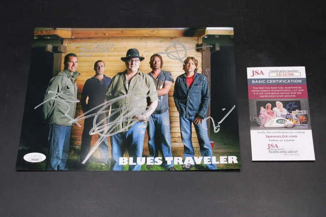 Blues Traveler Signed 8x10 Photo John Popper Autograph JSA COA D8614