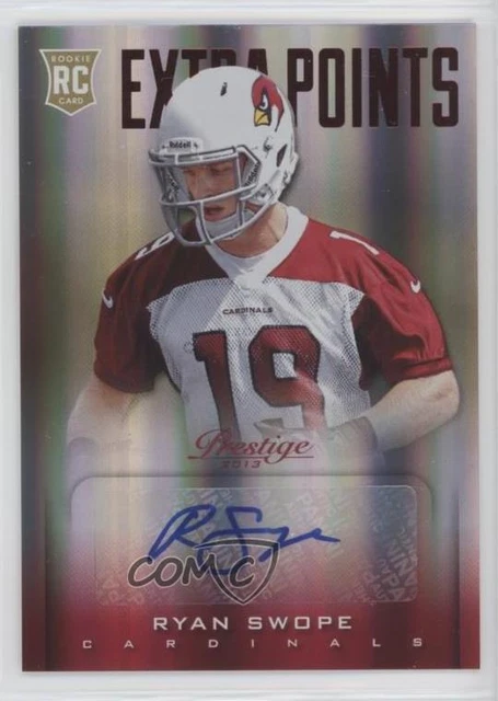 2013 Panini Prestige Extra Points Red Signatures Ryan Swope #283 Rookie Auto RC