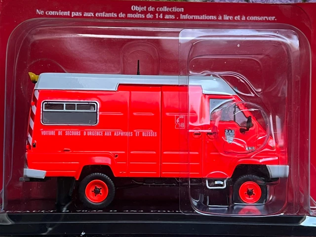 1/43 Diecast Renault B70 4x4 Fire Brigade Ambulance