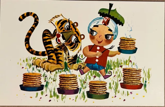 SAMBOS RESTAURANT INDIAN Boy Tiger Pancakes Story Series Vintage ...