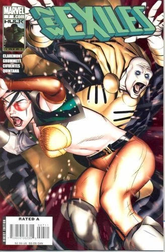 New Exiles #7 Chris Claremont Nm 1St Print