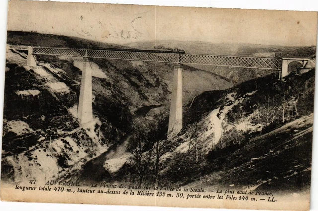 CPA Auvergne - Le Viaduc des FADES sur la Valée de la SIOULE (222117)