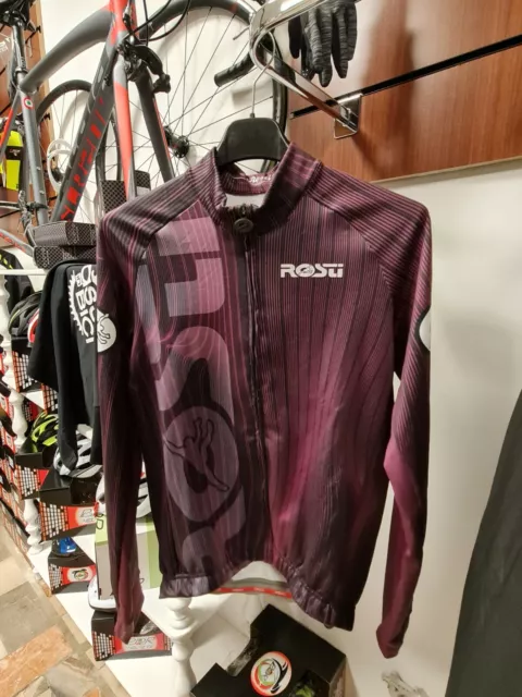 Maglia ciclismo manica lunga ROSTI Wood 2