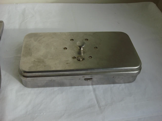 Sehr schöner Sterilisator Sterilbehälter Sterilcontainer Sterilisationsbehälter