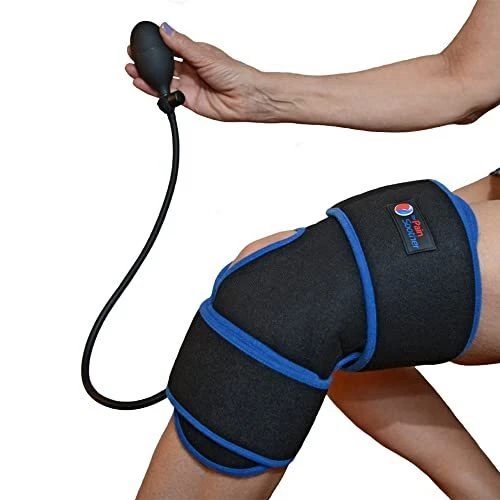 Compression Ice Pack for Knee - Cold Therapy for After Knee Surgery and Pain ...
