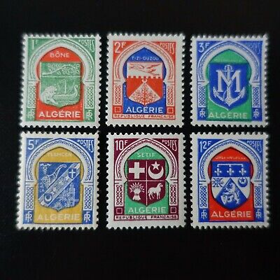 FRANCE COLONIE ALGÉRIE N°337/337F SAUF N°337D NEUF ** LUXE MNH 