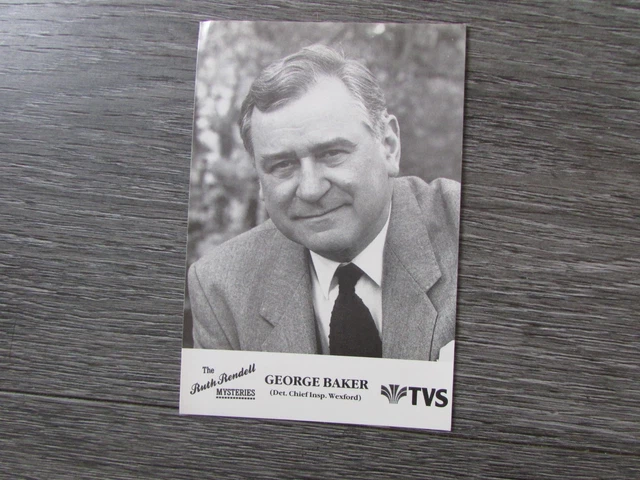 GEORGE BAKER INSP Wexford the Ruth Rendell Mysteries Original Unsigned ...